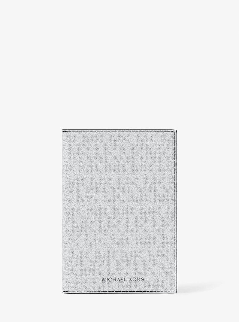 Logo Passport Wallet in BRIGHT WHT | Michael Kors