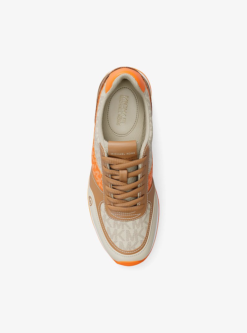 Espadrille Andi en mat&eacute;riaux multiples in ORANGE POP | Michael Kors