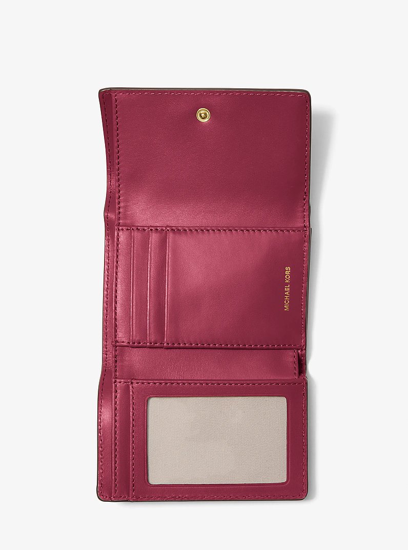 Bryant Medium Pebbled Leather Wallet in MULBERRY | Michael Kors