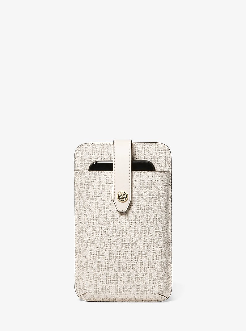Logo Smartphone Crossbody Bag in LT CRM MULTI | Michael Kors