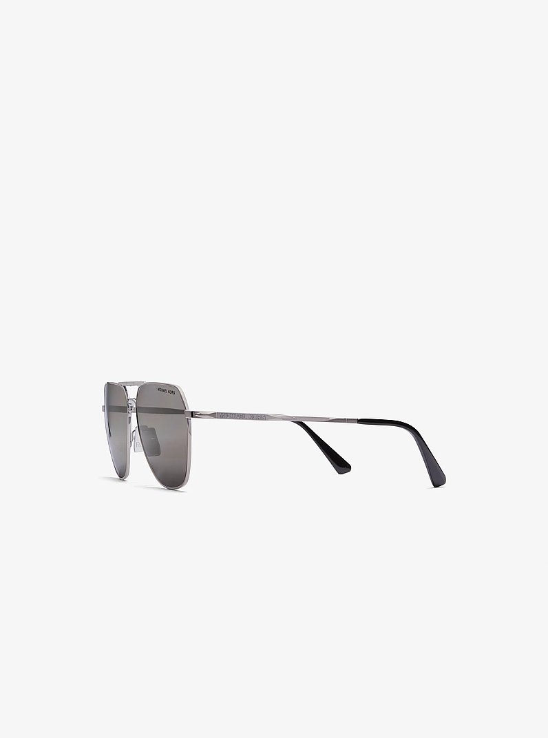 Keswick Sunglasses in GUNMETAL | Michael Kors