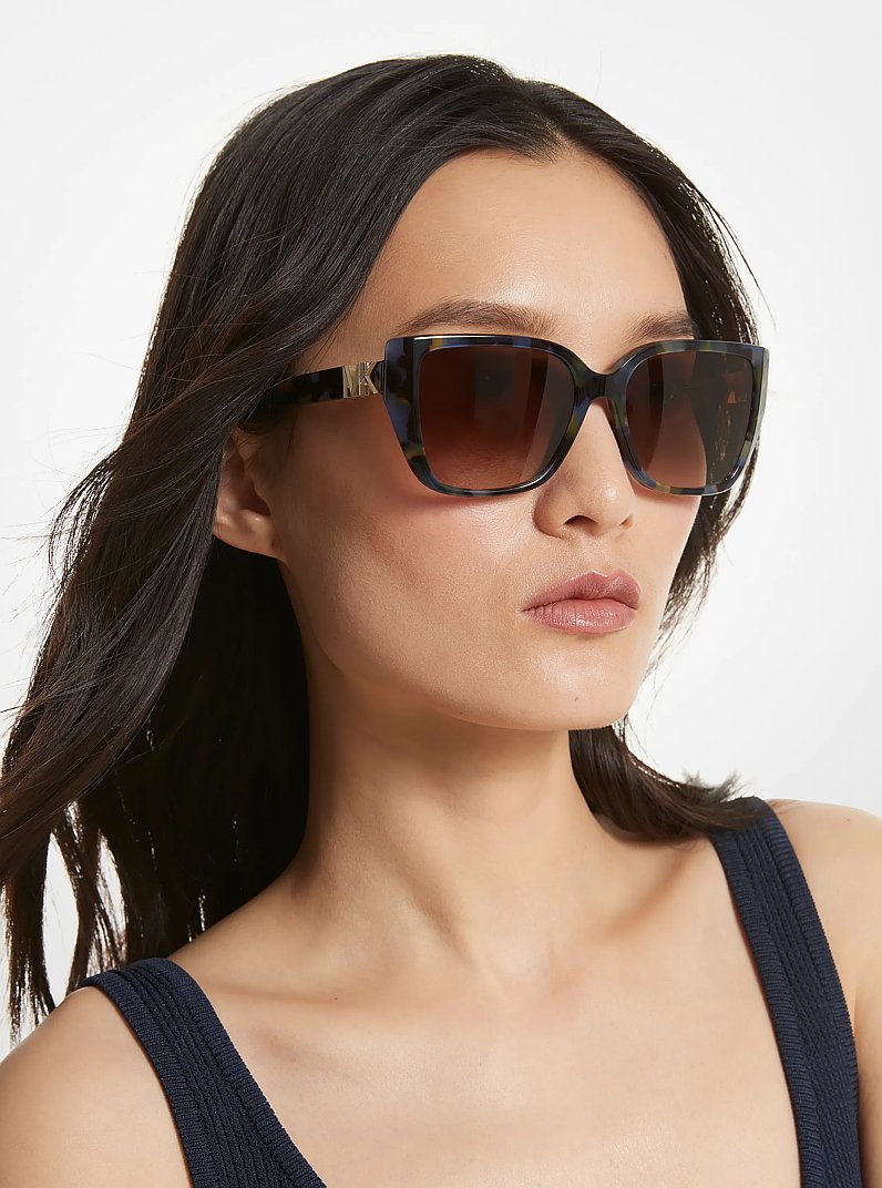 Zonnebril Acadia in BLAUW | Michael Kors
