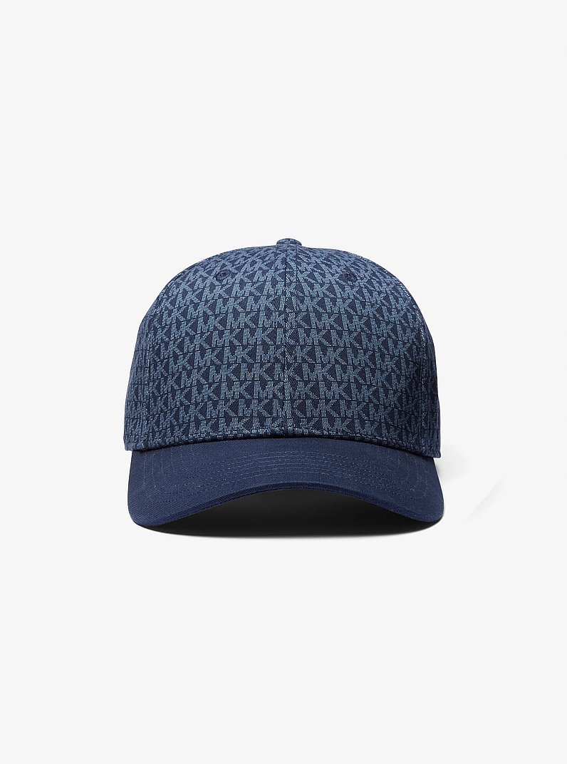 Logo Print Cotton Baseball Hat