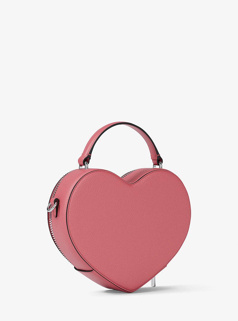 Jet Set Small Heart Crossbody Bag in HIBISCUS | Michael Kors