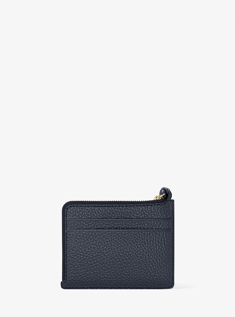 Bolso de pulsera Jet Set peque&ntilde;o de piel granulada con tarjetero in MEDIANOCHE | Michael Kors