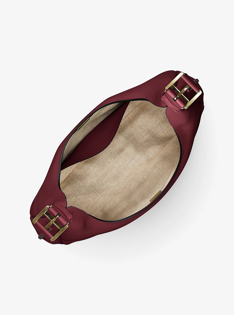 Nolita Large Nubuck Hobo Shoulder Bag