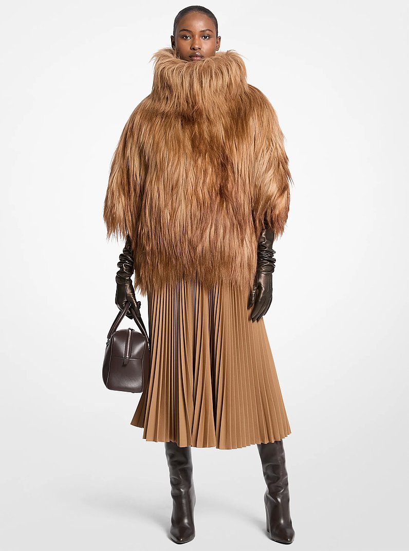 Bolso satchel Kasia mediano de piel in CHOCOLATE | Michael Kors