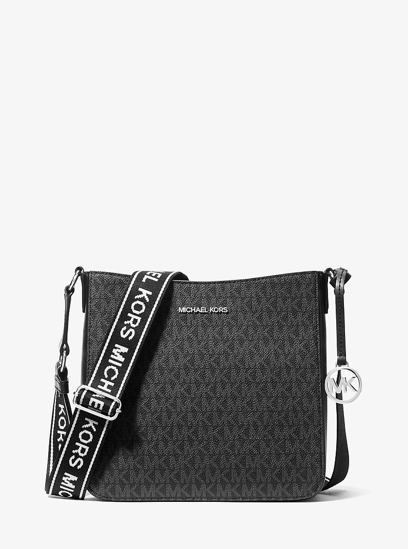 MICHAEL KORS シグネチャーボディーバック Michael Kors Women's Jet Set Large Metallic Signature Logo