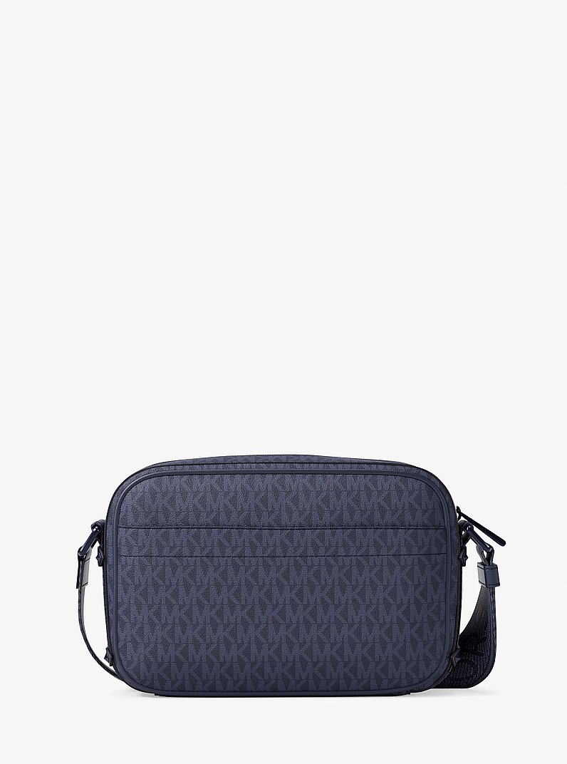 Grand sac &agrave; bandouli&egrave;re Maeve &agrave; logo Signature in DRESS BLUES | Michael Kors