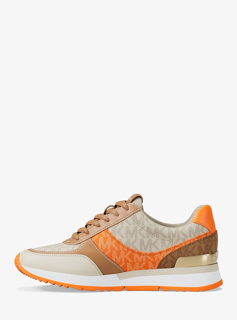 Espadrille Andi en mat&eacute;riaux multiples in ORANGE POP | Michael Kors