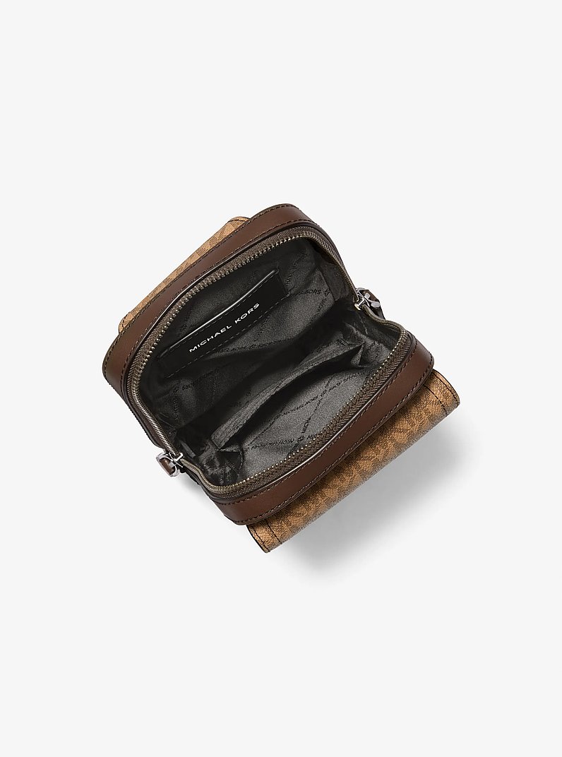 Hudson Signature Logo Sling Pack in HUSK | Michael Kors