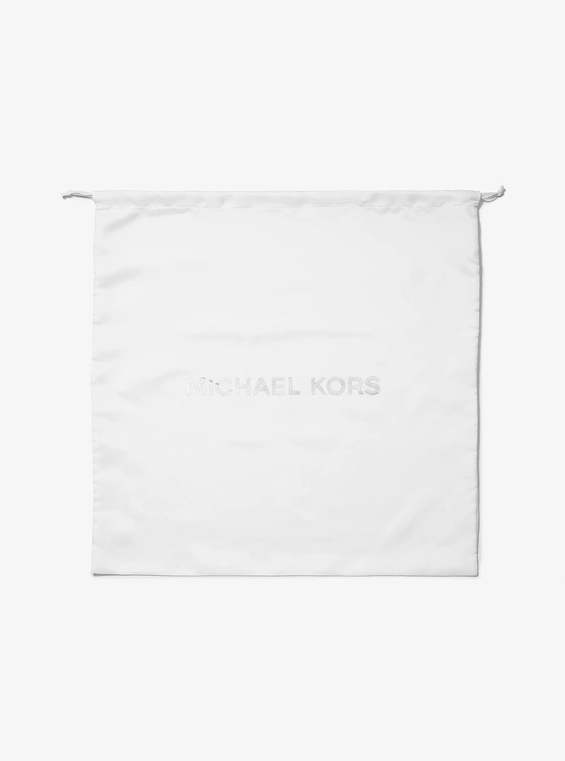 Large Logo Woven Dust Bag in WHITE | Michael Kors