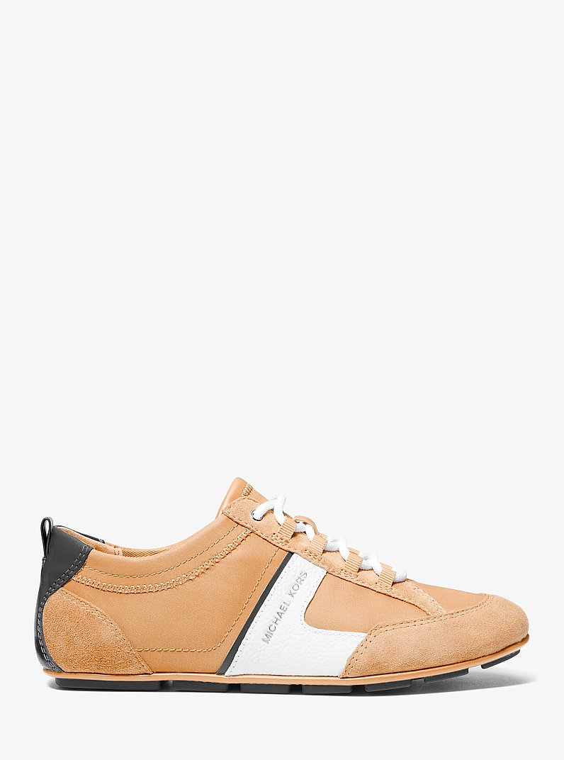 Keely Nylon Trainer in PEANUT | Michael Kors