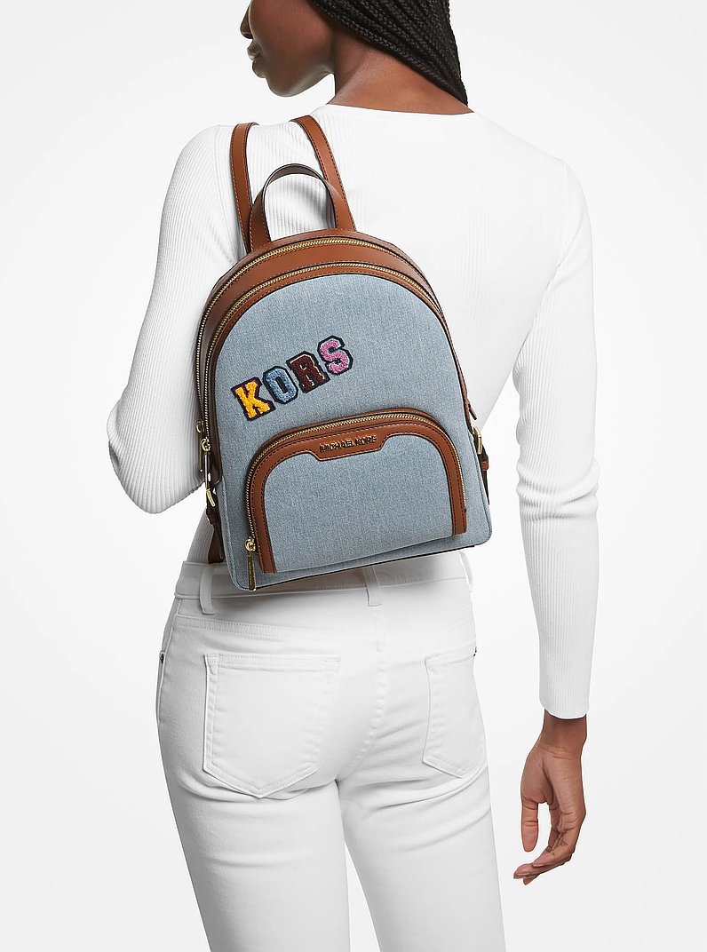 Jaycee Medium Embellished Denim Backpack | Michael Kors [US]