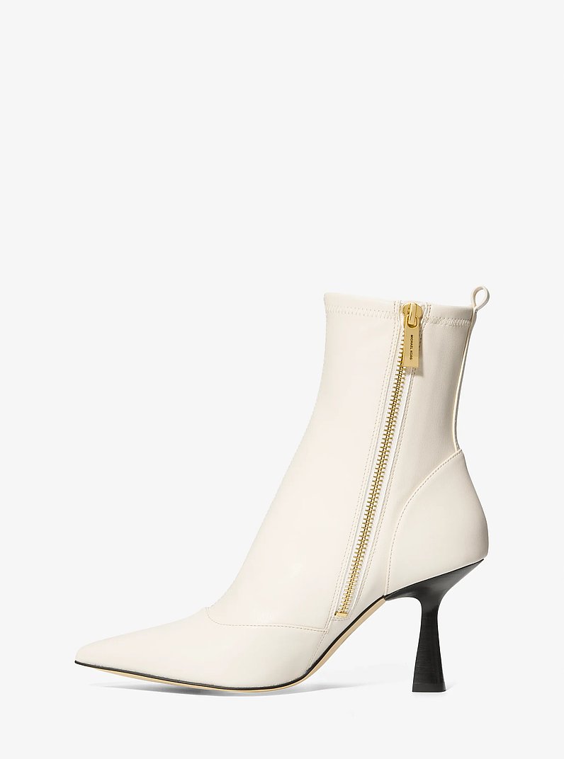 Clara Ankle Boot in LT CREAM | Michael Kors