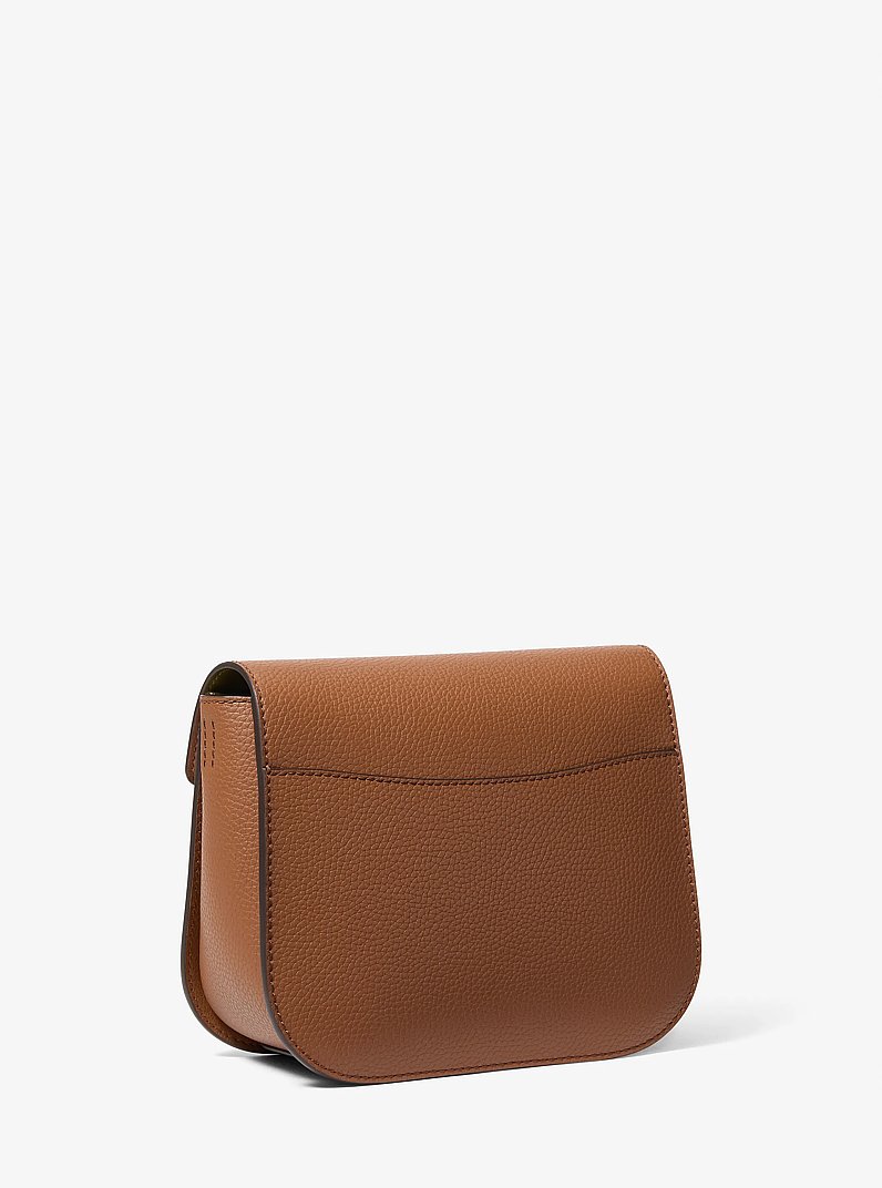Umh&auml;ngetasche Emilia Small aus gekrispeltem Leder in LUGGAGE | Michael Kors