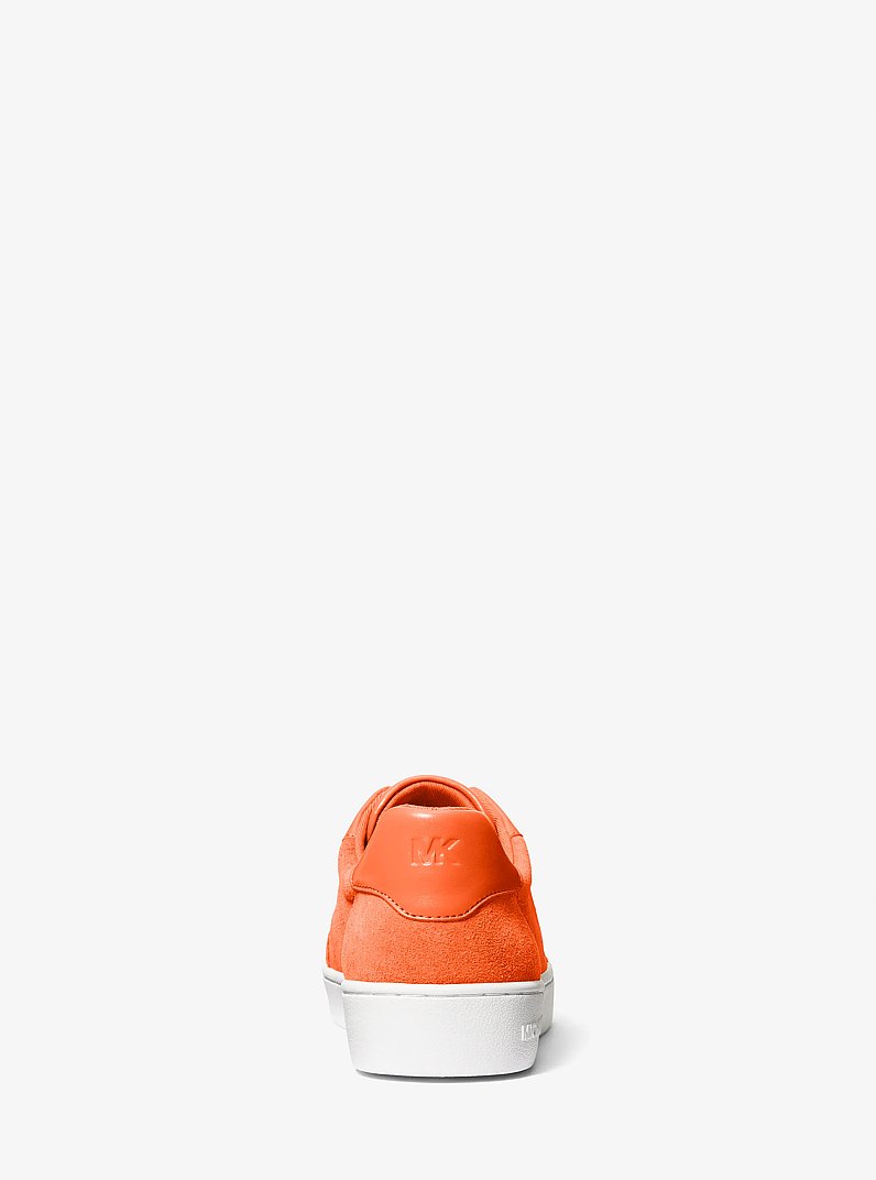 Scotty Suede Sneaker in OPTIC ORANGE | Michael Kors