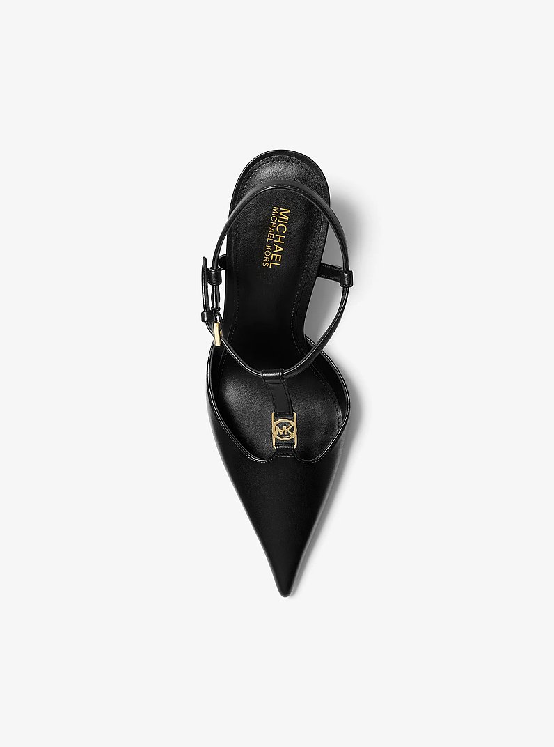 Nalia T-Strap Pump in BLACK | Michael Kors