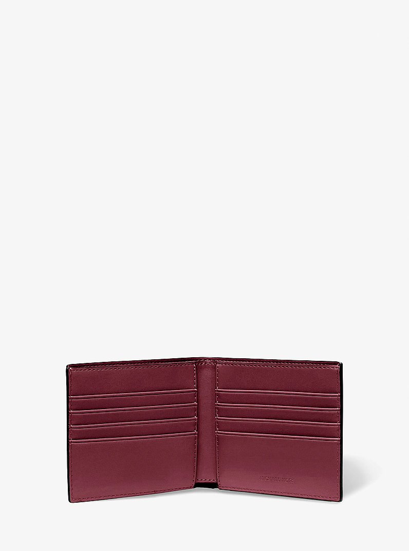 Kole Billfold Wallet in MAROON | Michael Kors