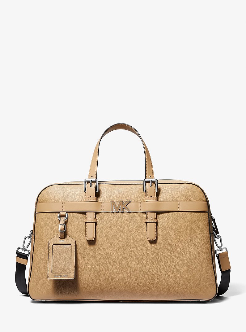 Sac de voyage Hudson en cuir grain&eacute;