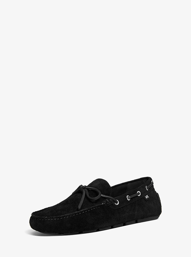 Sayer Suede Moccasin  in BLACK | Michael Kors