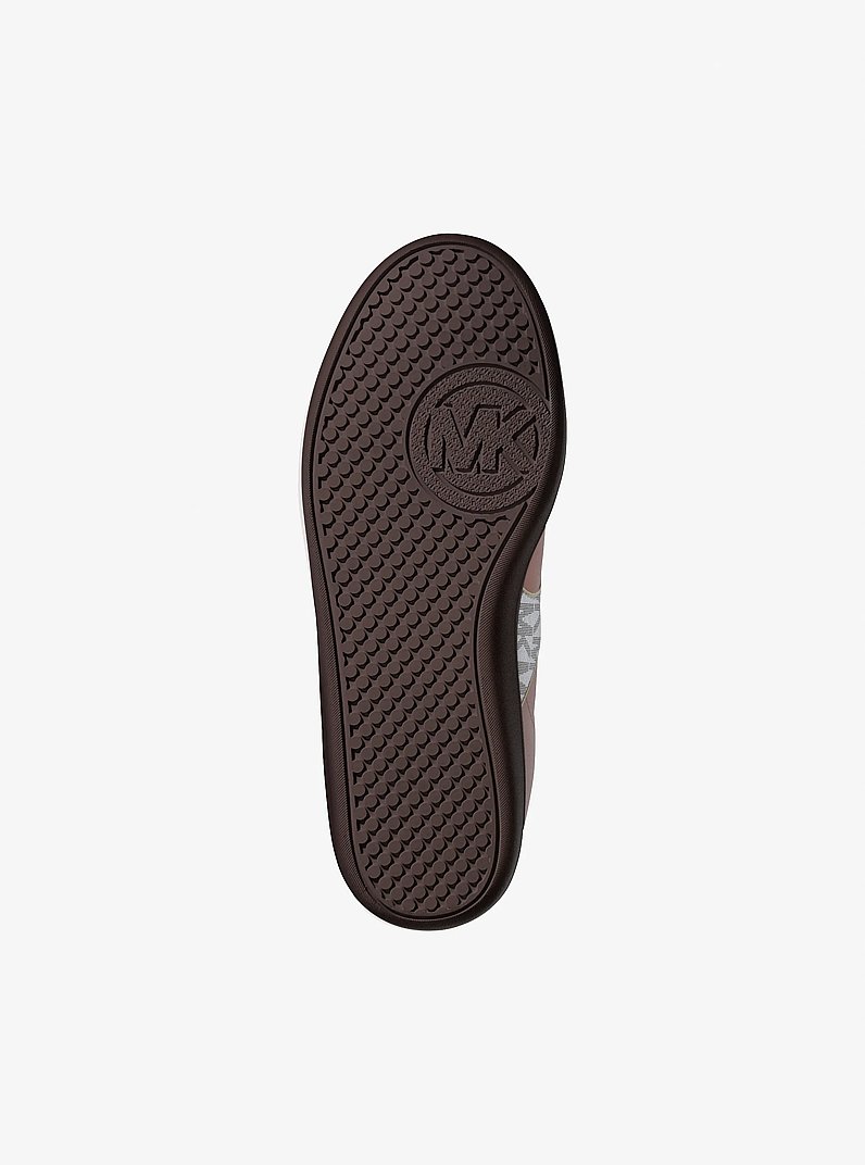 Benny Mixed-Media Sneaker in ROSE POUDR&Eacute; | Michael Kors