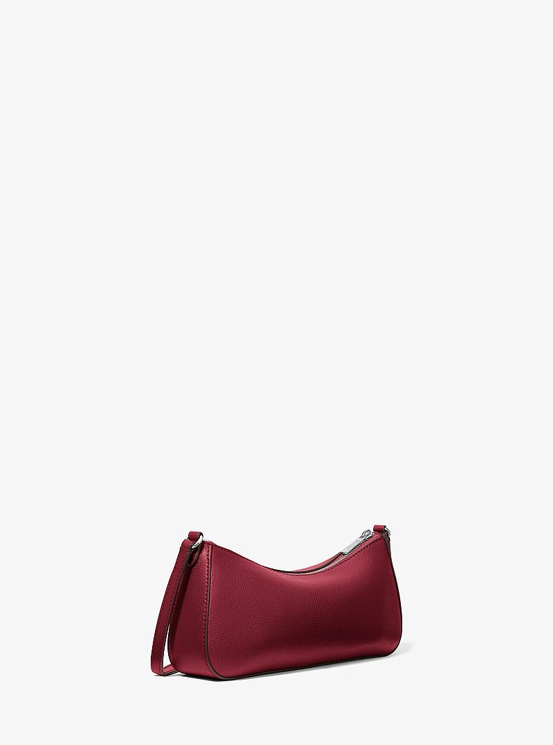 Petite pochette Sammy en cuir in BORDEAUX | Michael Kors
