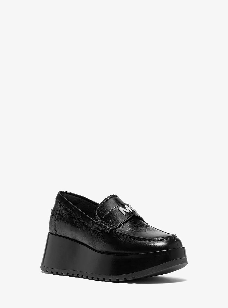 Plateau-Loafer Indy aus Leder