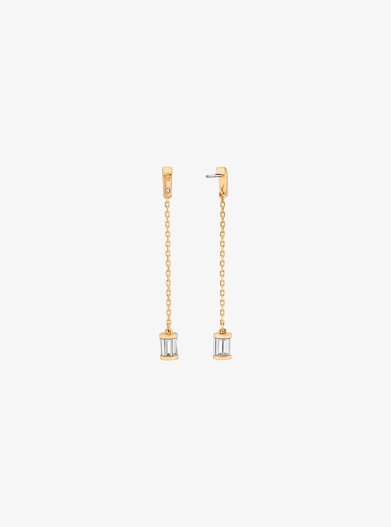 Pendants d&rsquo;oreilles &agrave; zircones cubiques in OR | Michael Kors