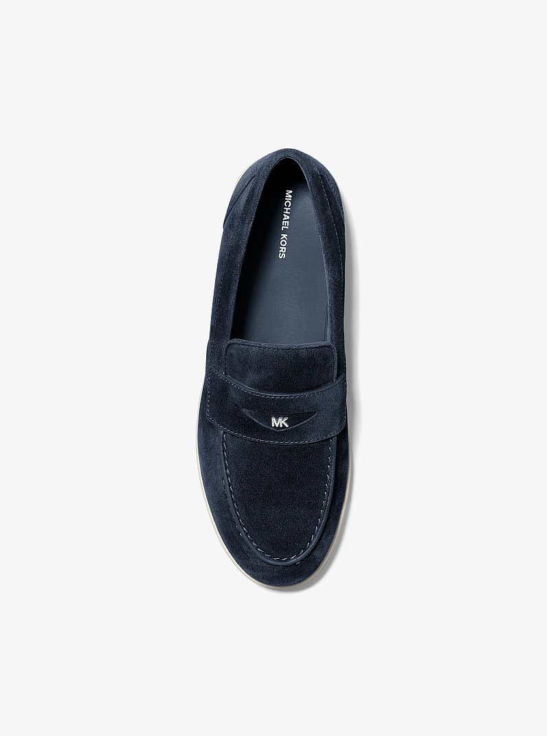 Wesley Suede Loafer in DRESS BLUES | Michael Kors