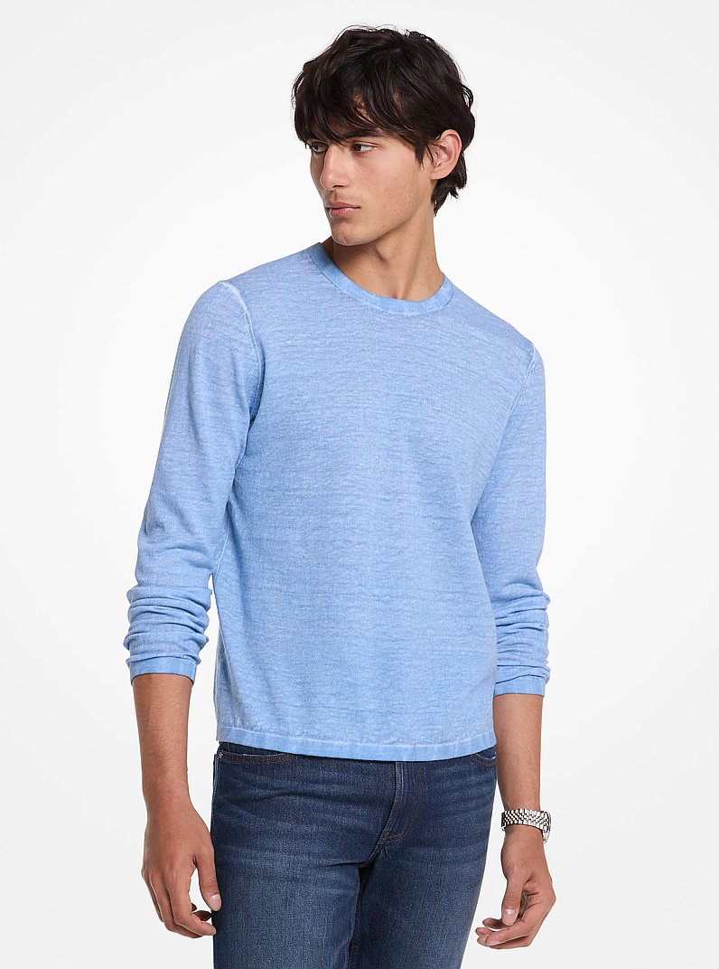 Chandail en lin et en coton in CHAMBRAI | Michael Kors