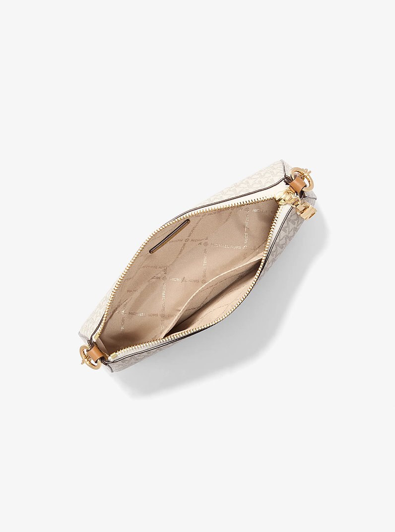 Pochette media con catena e logo Empire in VANIGLIA/GHIANDA | Michael Kors