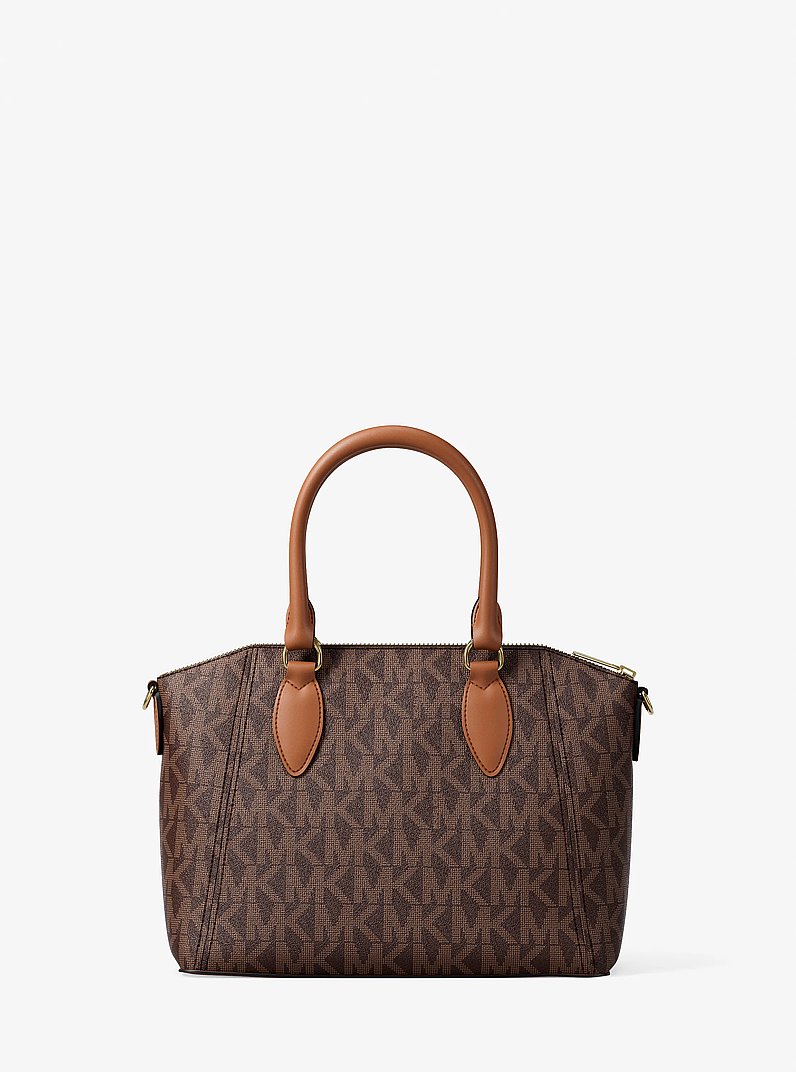 Sienna Small Signature Logo Satchel