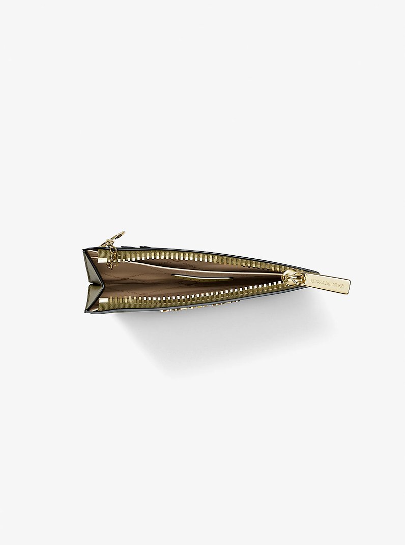 Jet Set Travel Small Saffiano Leather Coin Pouch in OREGANO | Michael Kors