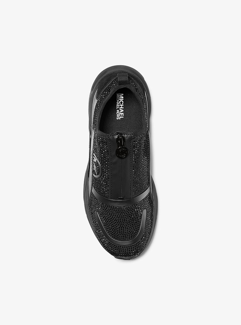 Sneaker Sami aus Neopren mit Rei&szlig;verschluss und Verzierung