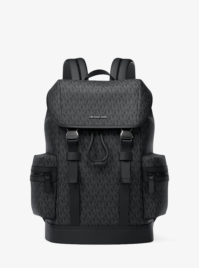Cooper Logo Backpack in BLACK | Michael Kors