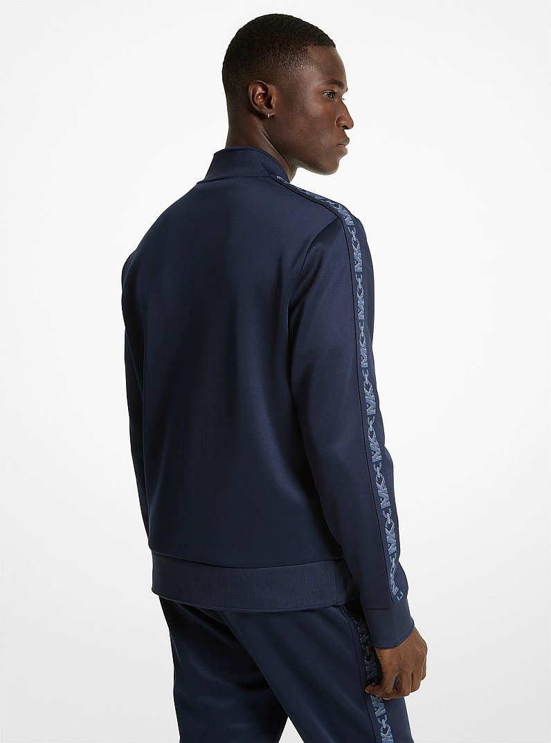 Veste de surv&ecirc;tement en tricot avec bordure &agrave; logos Empire