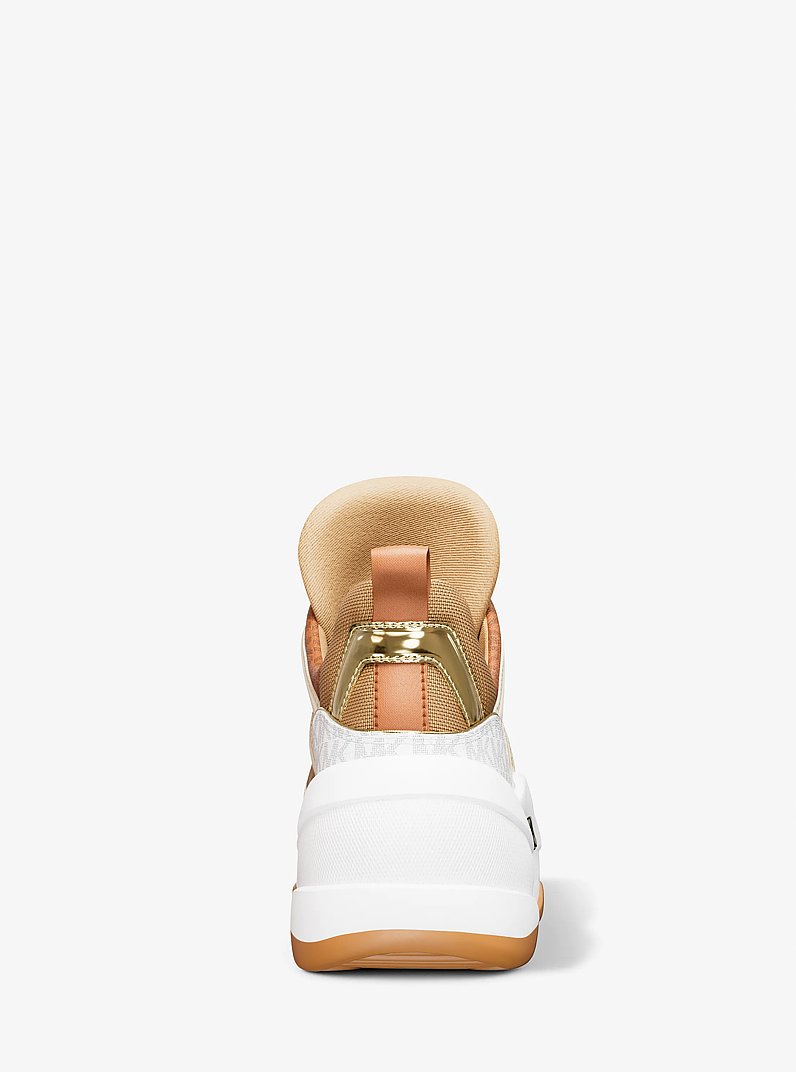 Espadrille Olympia en mat&eacute;riaux multiples in CR&Egrave;ME MULTI | Michael Kors