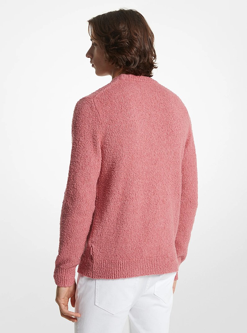 Pullover aus Biobaumwoll-Boucl&eacute;