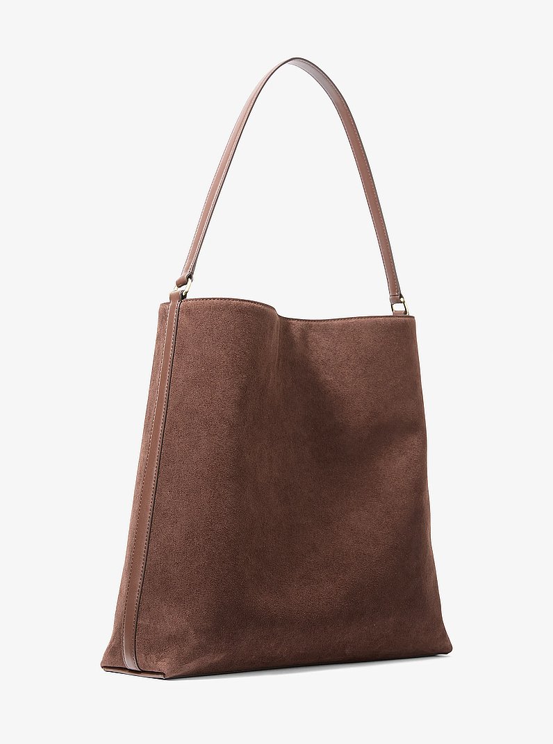 Sammy Large Hobo Shoulder Bag in NUTMEG | Michael Kors