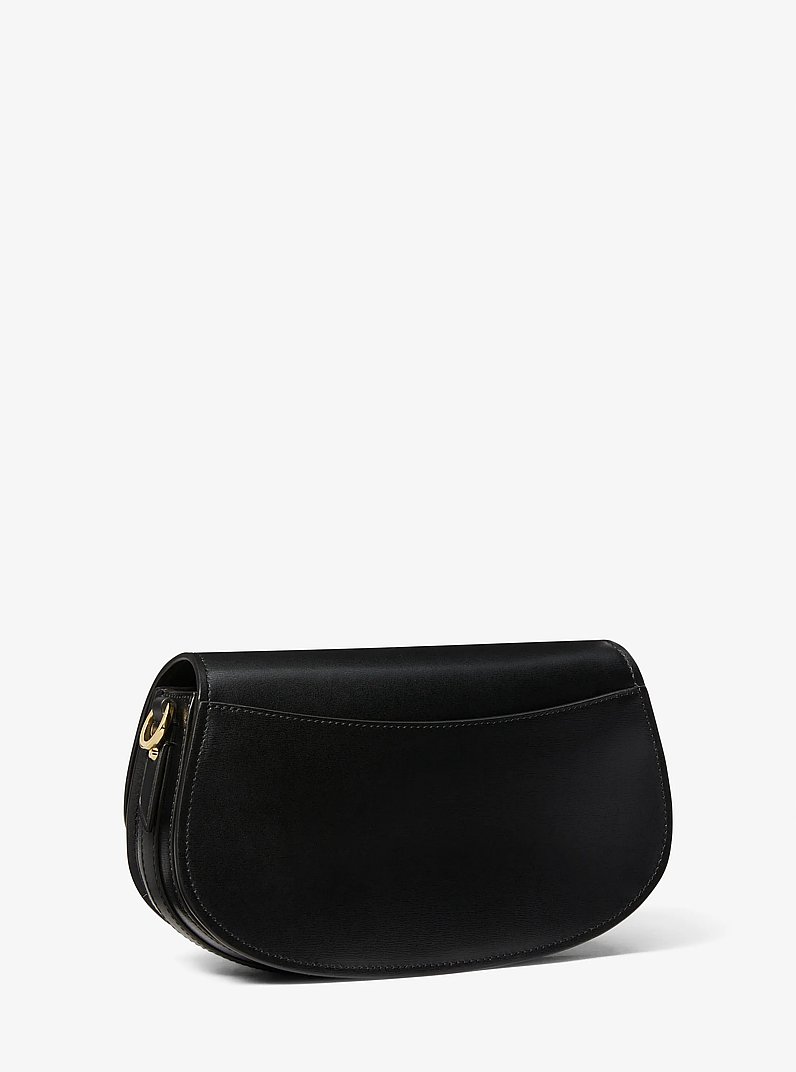 Mila Medium Leather Messenger Bag