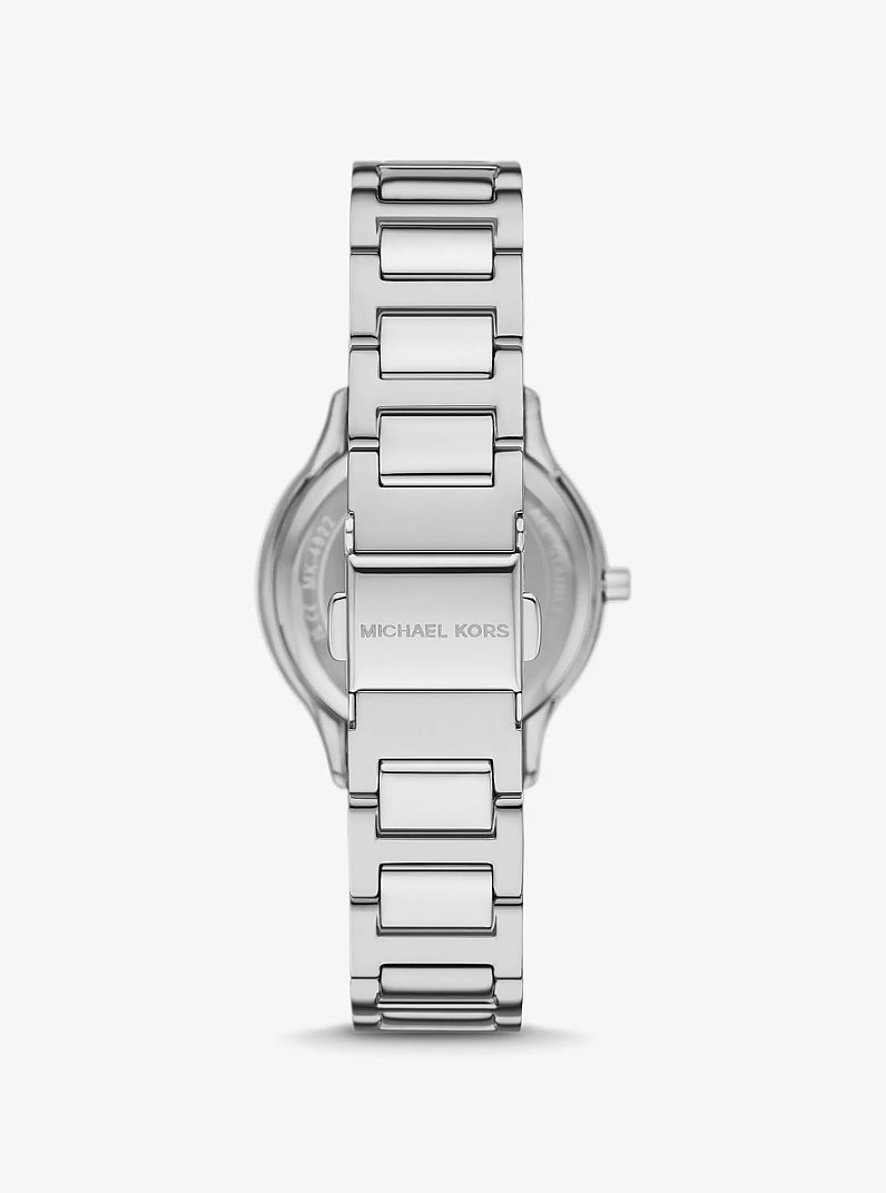 Reloj Sage mini en tono plateado con incrustaciones in PLATEADO | Michael Kors