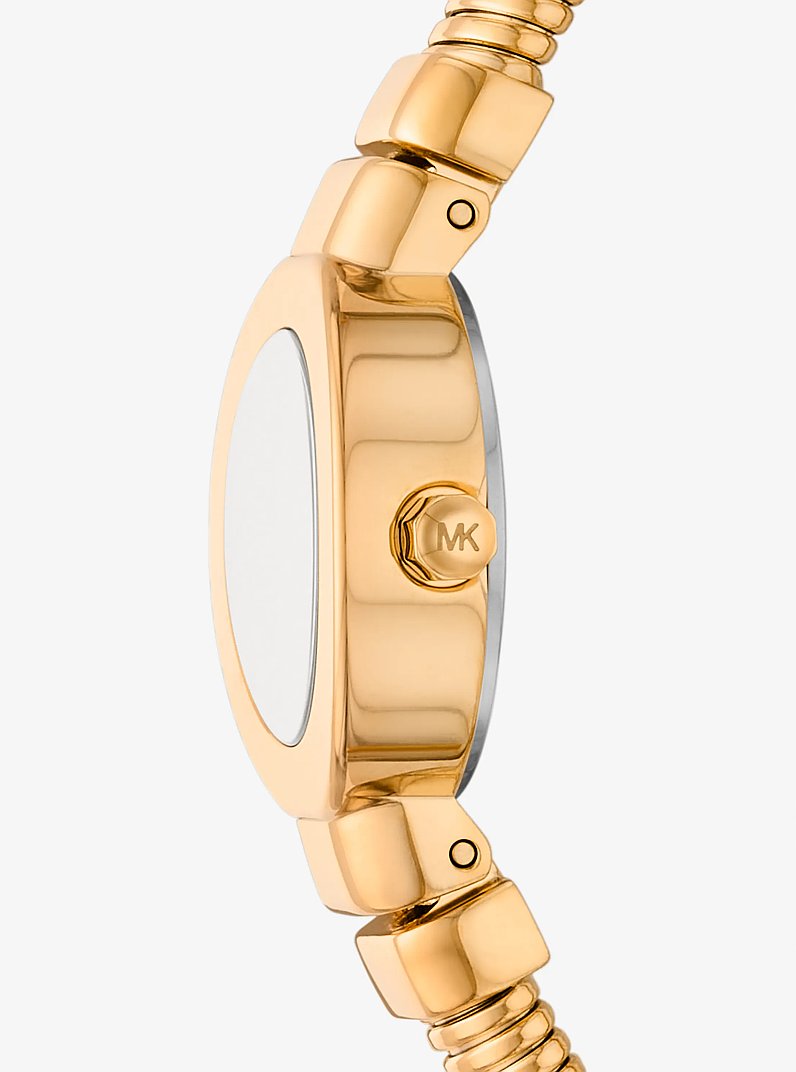 Mini Gramercy Gold-Tone Watch in GOLD | Michael Kors