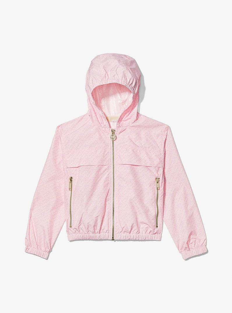 Giacca a vento con logo in ROSA PALLIDO | Michael Kors