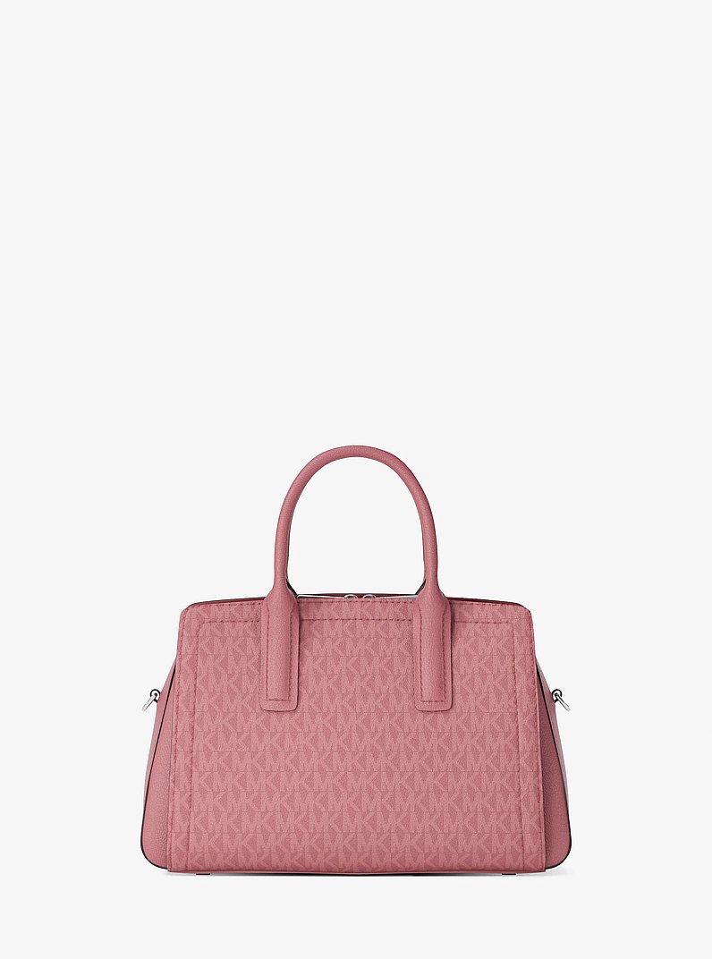Henkeltasche Laila Small mit Signature-Logomuster in PALISANDER | Michael Kors
