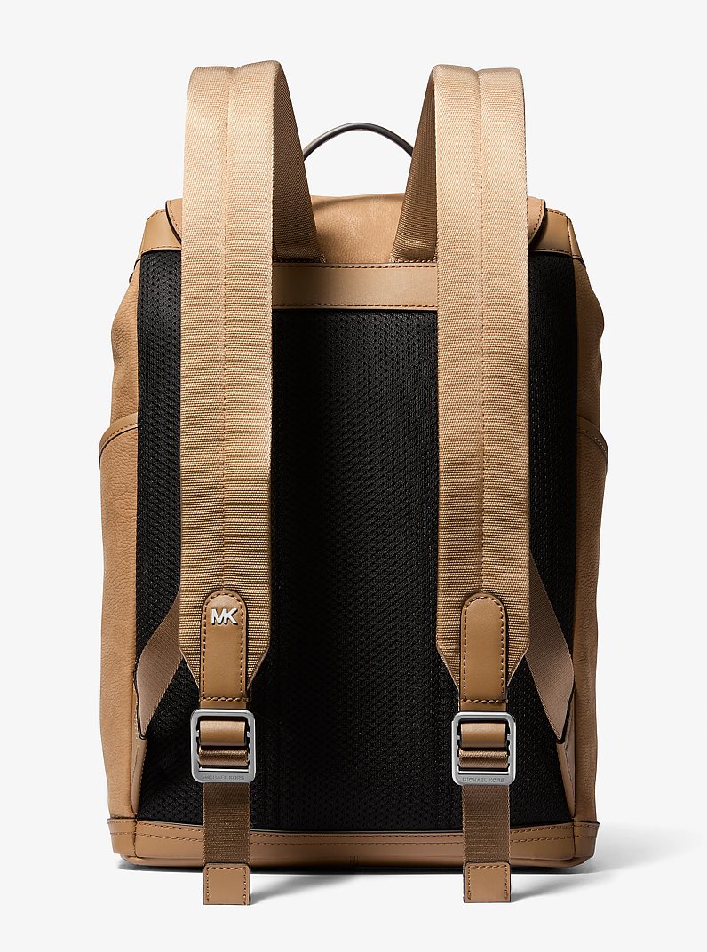 Hudson Medium Pebbled Leather Backpack