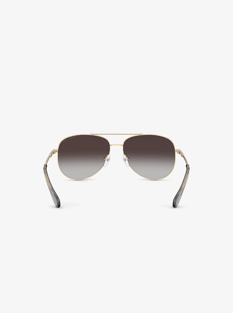 Perledo Sunglasses in GOLD | Michael Kors