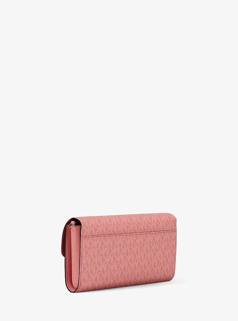 Bandolera Jet Set convertible peque&ntilde;a con nuestro logotipo exclusivo in PRIMROSE | Michael Kors