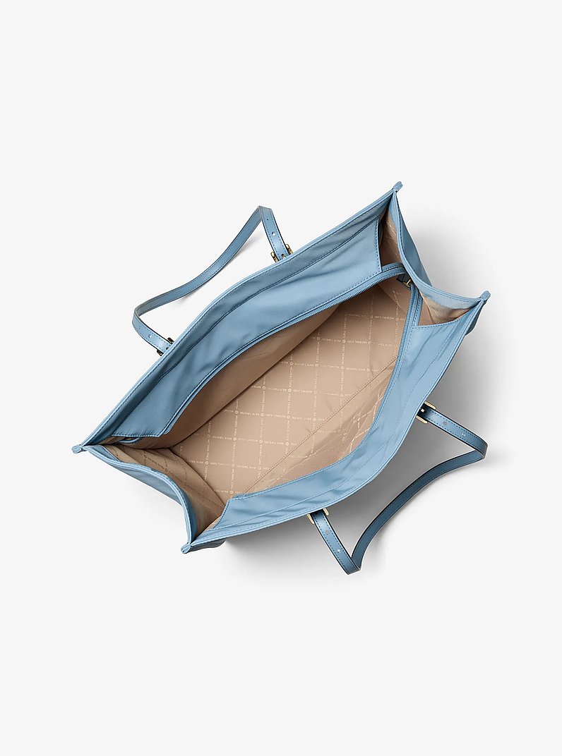 Borsa tote Zadie grande in nylon in CHAMBRAY | Michael Kors