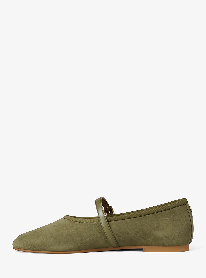 Phoebe Ballet Flat in OREGANO | Michael Kors